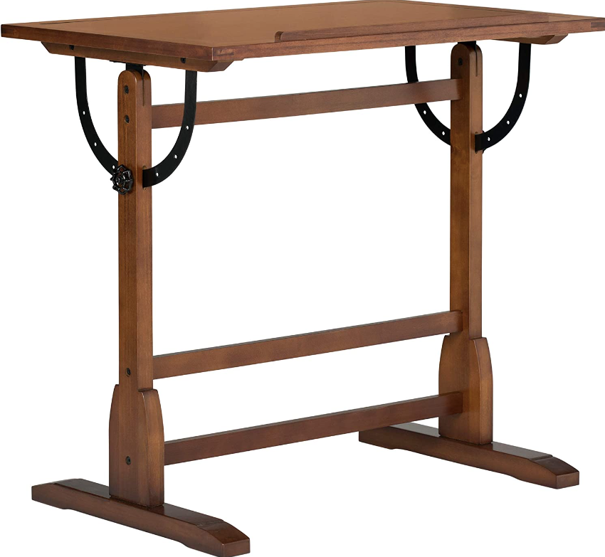 Drafting Table Adjustable Desk Art Drawing Board Surface Vintage Rustic Craft