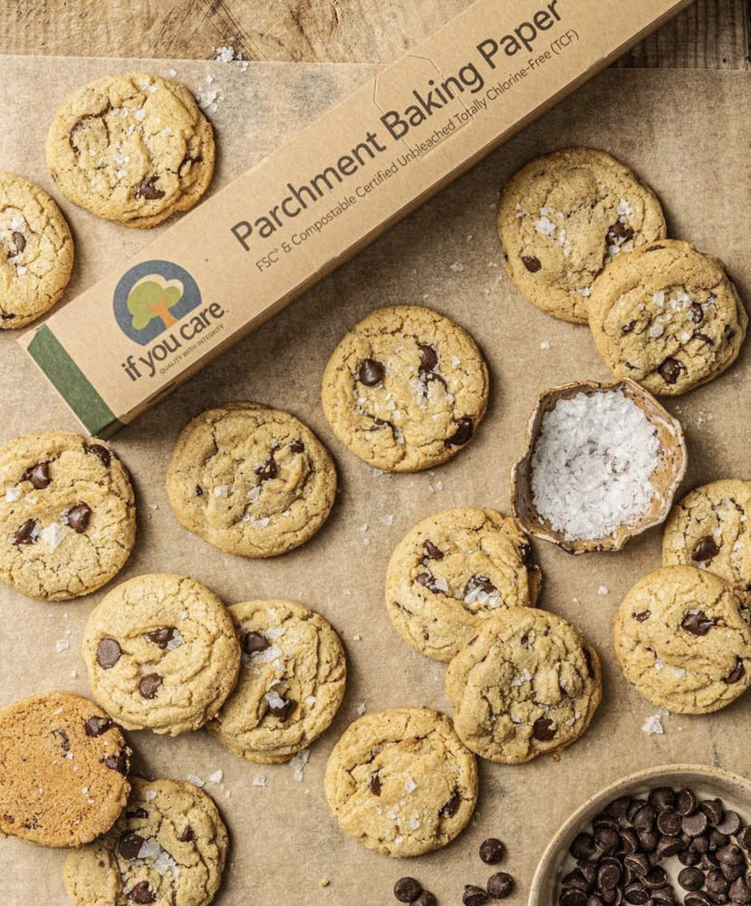 Parchment Baking Paper Sheets,Roll 70 Sq Ft Roll, Unbleached, Chlorine Free, Gre