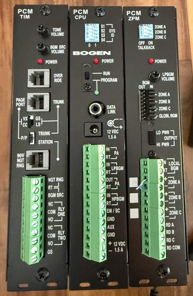 Bogen PCMSYS3 Paging System Pre-Assembled Zone Paging System