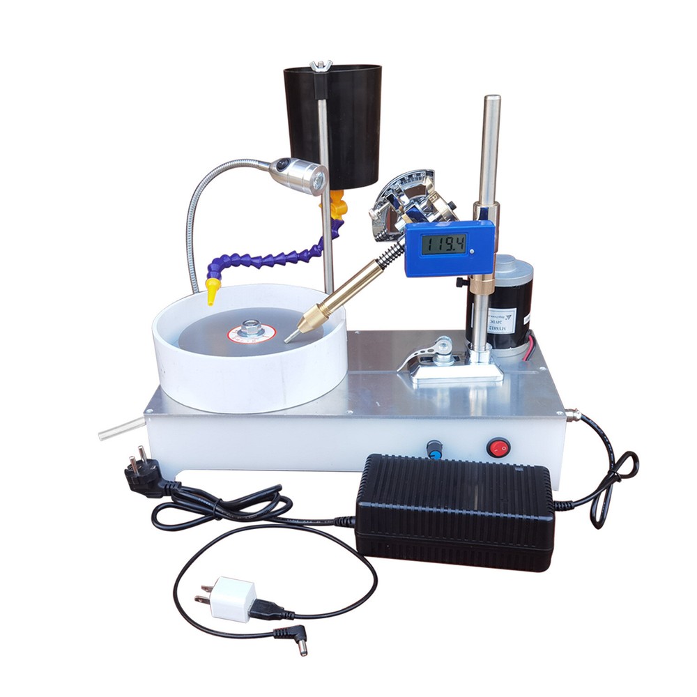 AC110V-240V Digital Display Gem Faceting Machine Grinding Faceted Angle Machine