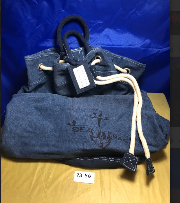 Men's Sea Rags Blue Laundry Bag