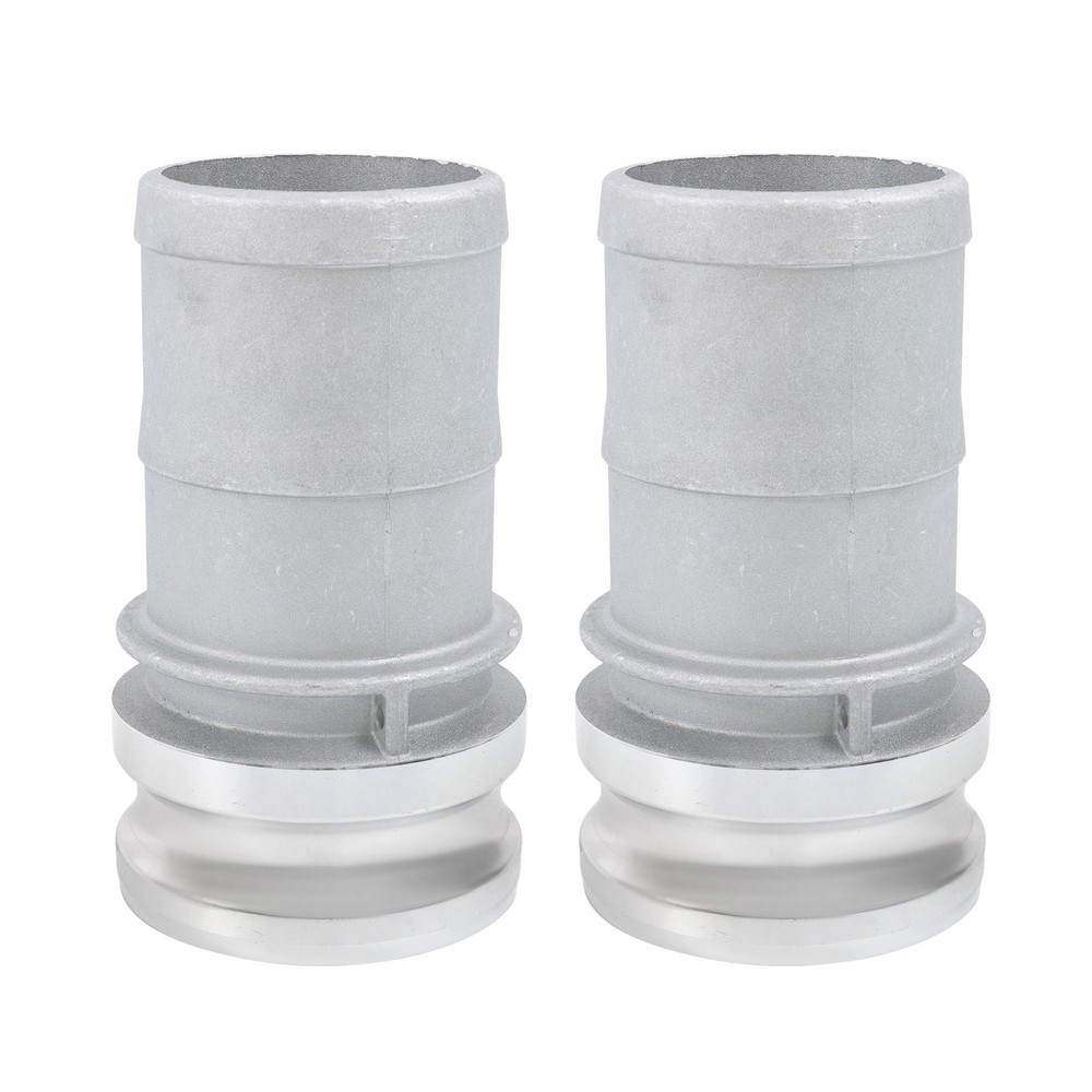 3" 2 Pcs Aluminum Camlock Type E Adapter Universal Hose Connection Kit
