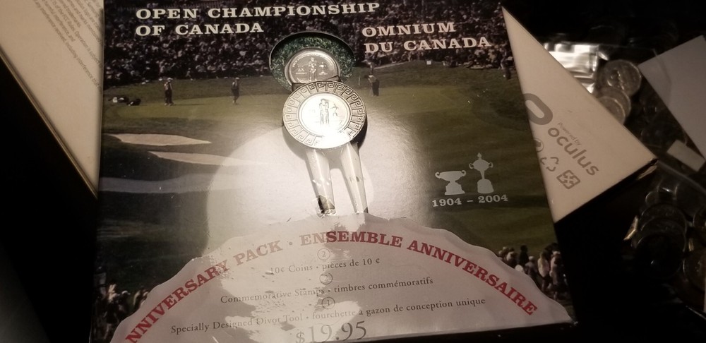 2004 Canada Canadian Open Gold Championship Set.