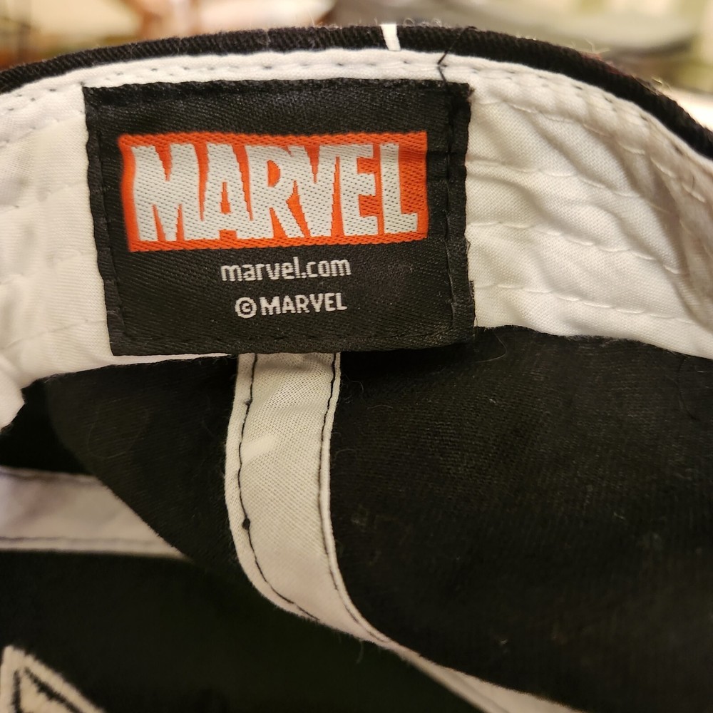 Marvel Comics Black Spider-Man Venom Snapback Baseball Cap Adjustable Hehheh Hat