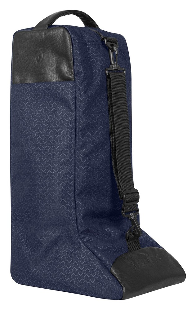 EQ Boot Bag Navy Chevron Bits Size: Size