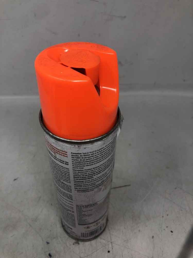 Rust-Oleum Industrial Choice Precision Line Solvent-Base 17 Oz,Orange