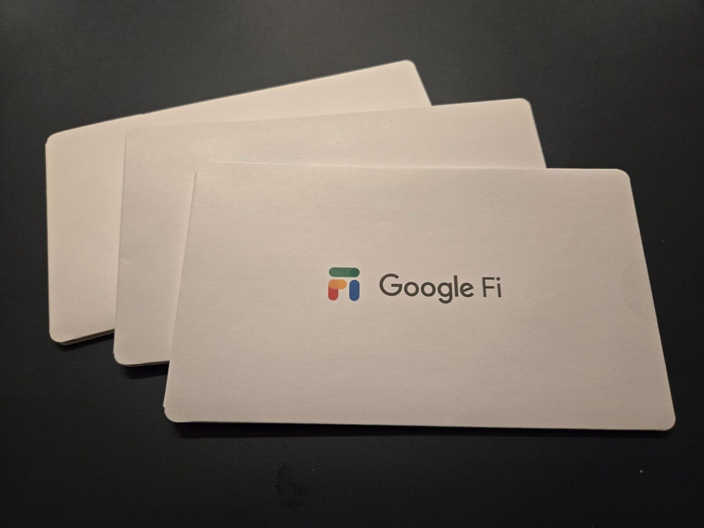 Google Fi Sim Kit - Voice, Text and Data