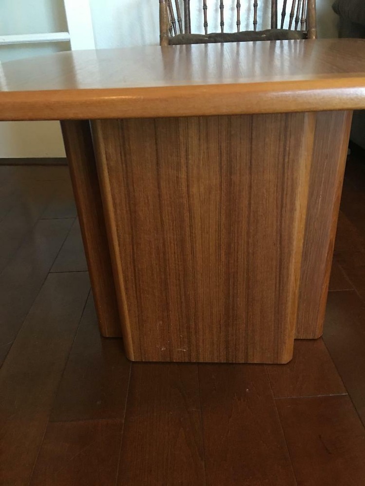 Danish Modern Mid Century Laurits Larsen Coffee Table End Table
