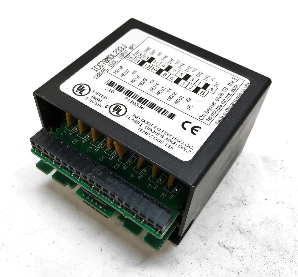GE/Fanuc Isolated Input Module IC670MDL233J