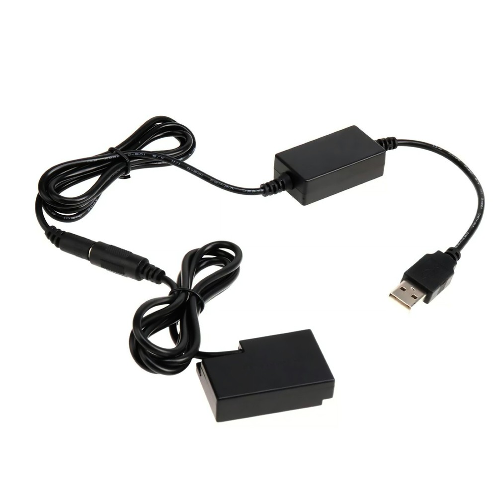 DR-E18 DC Coupler LP-E17 Dummy Battery USB Power Cable For Canon EOS RP 77D T7i