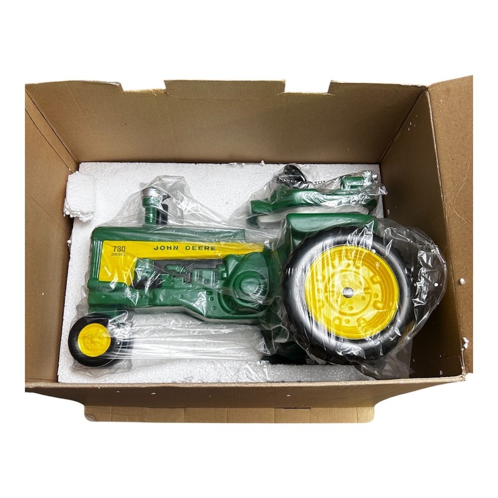 John Deere 730 Diesel Tractor Cookie Jar Released In 2000 with Box