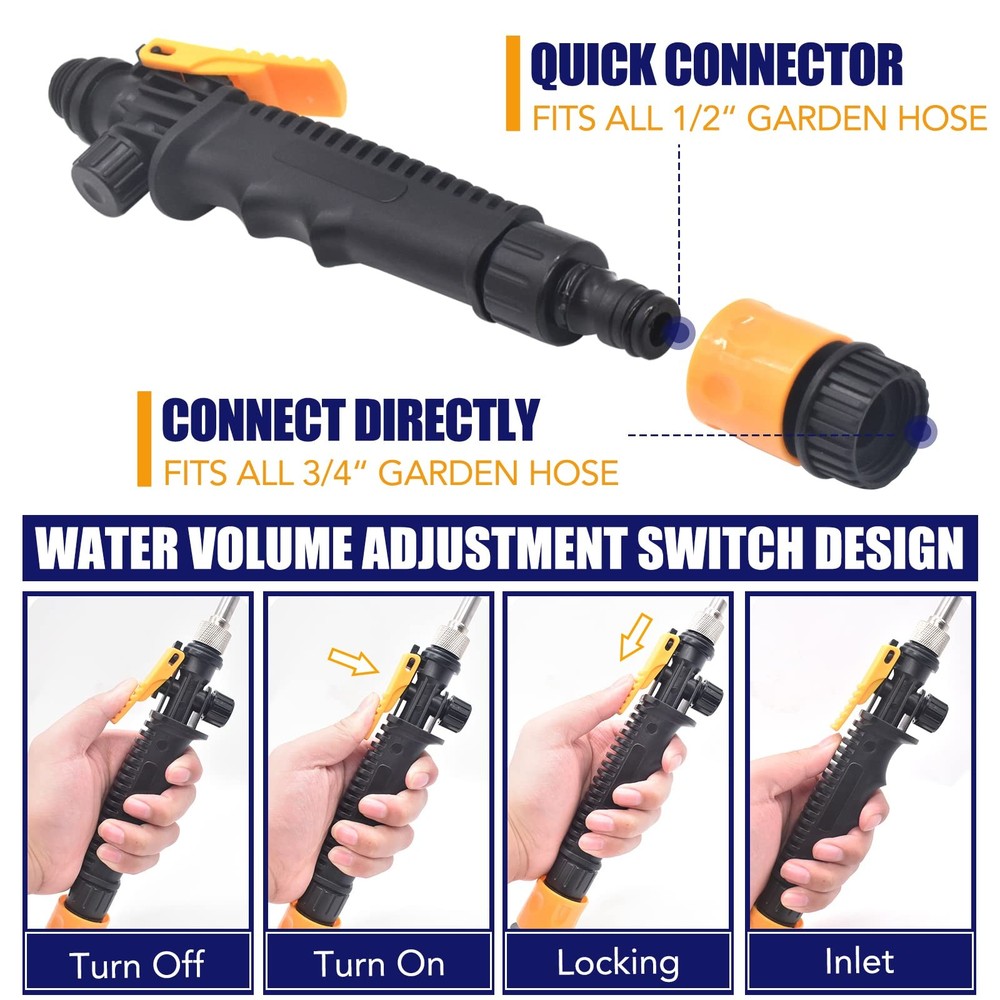 5Pack RV Water Heater Anode Tank Rinser+Anode Rod+Wrench Socket, Multicolor