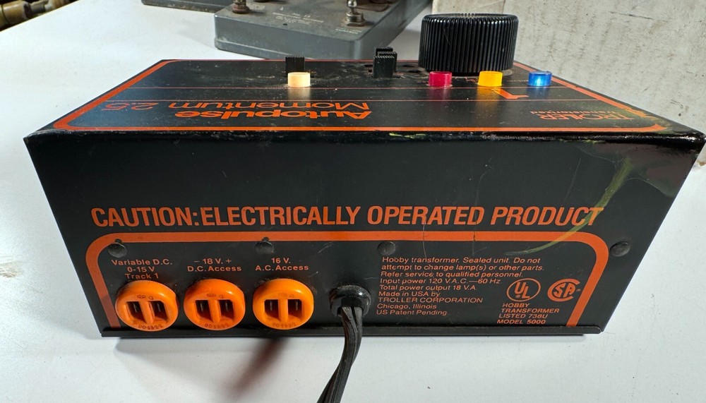 Autopulse Momentum 2.5 Model Train Transformer