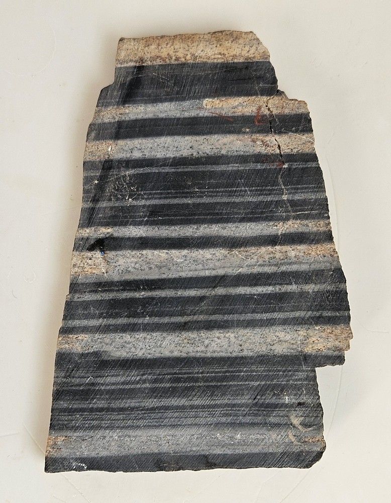 Unknown Lapidary Slab Banded Quartz