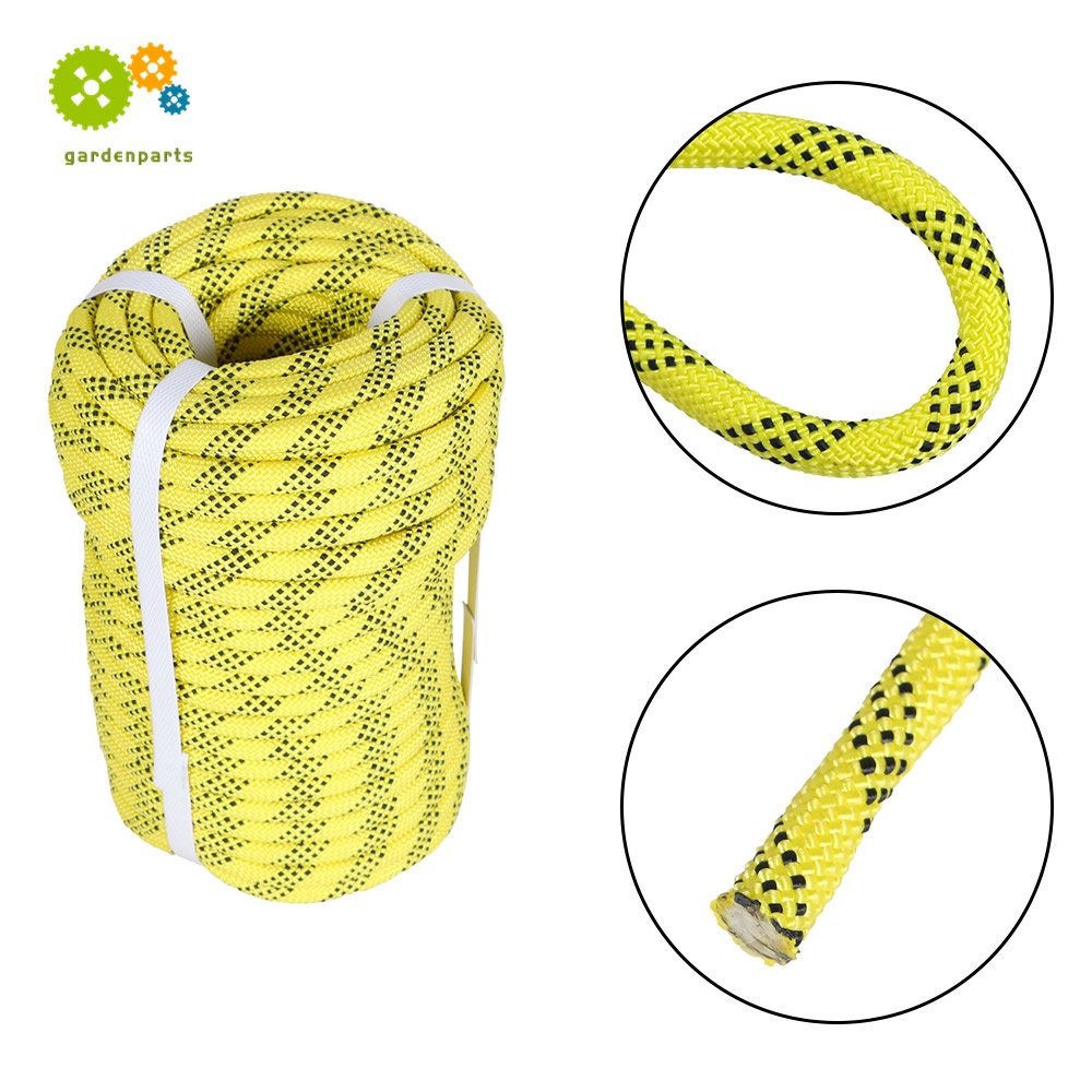 High Strong 3520Lbs 3/8" × 100' Braid Polyester Arboristed Tree Rope