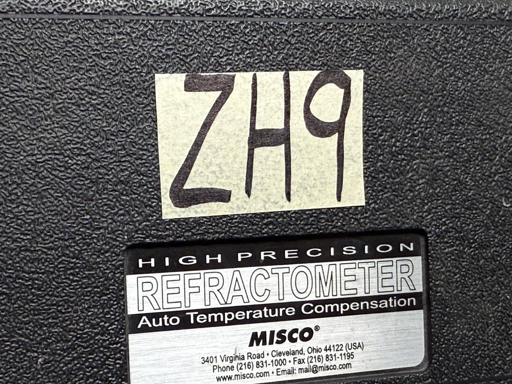 Misco BRX15 High Precision Refractometer Automatic Temperature Compensation