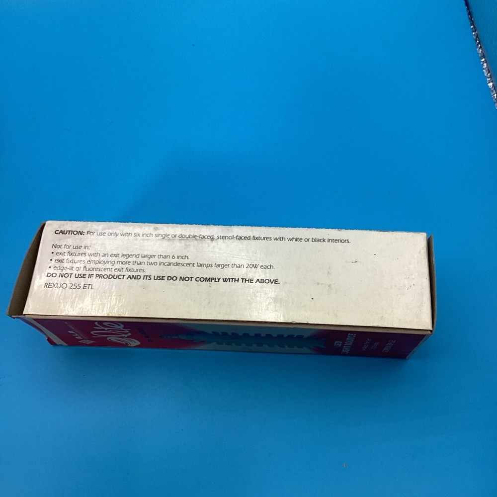 EXIT FIXTURE RETROFIT KIT Elite Part No. REXUO (new Open Box)