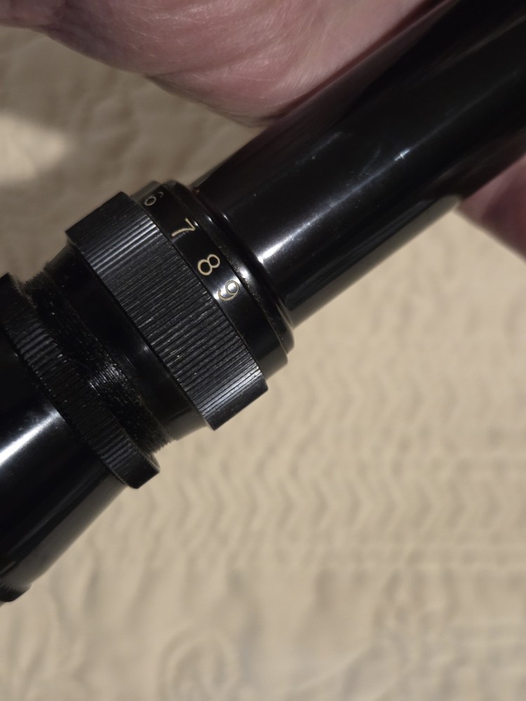 Redfield 3X-9X Tracker Scope. 44MM. 12-1/4" OAL.