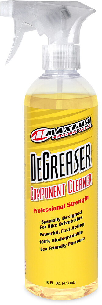 MAXIMA Eco-Friendly Pro-Strength Degreaser Drivetrain Component Cleaner 16oz