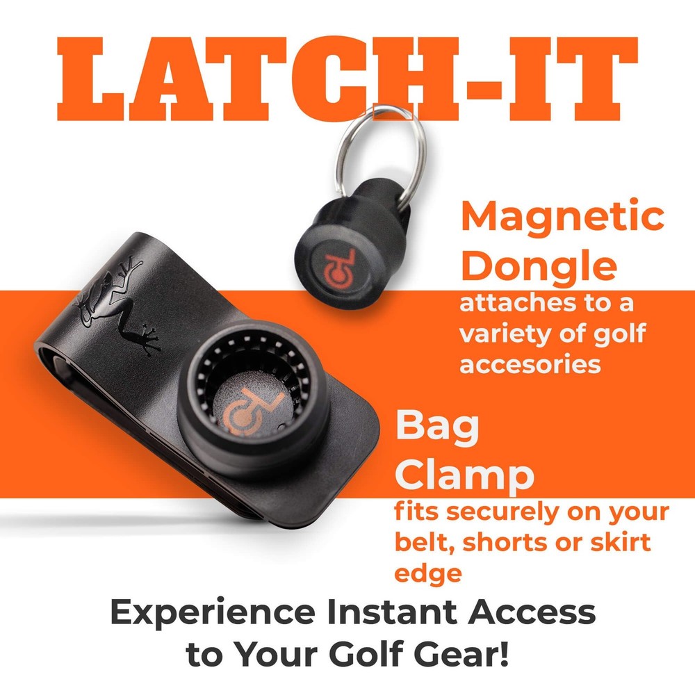 Golf Magnetic Belt Latch-It Accessory Attachment System - Secure & Quick Golf...