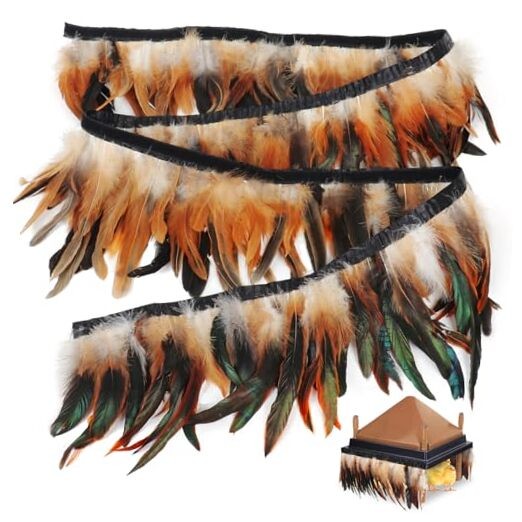 6.5FT Feathers for Chick Brooder Heating Plate,Warm and Secure As 1Pcs 6.5FT