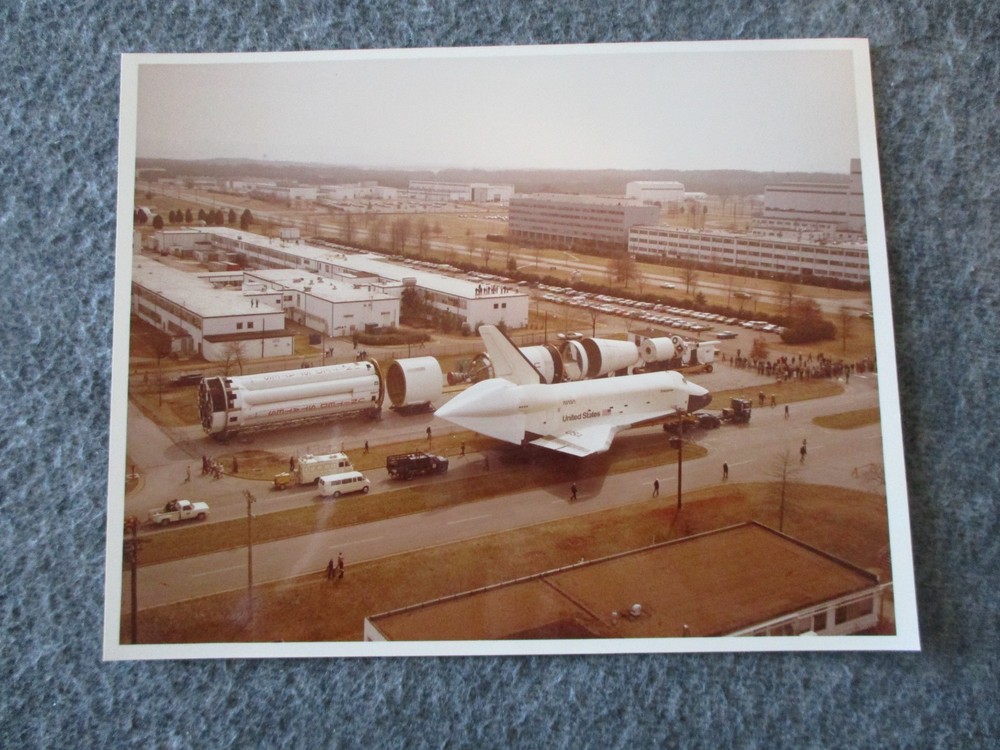 NASA MSFC SPACE SHUTTLE ORBITER VIBRATION TESTING PRESS RELEASE- 1st GEN PHOTOS+