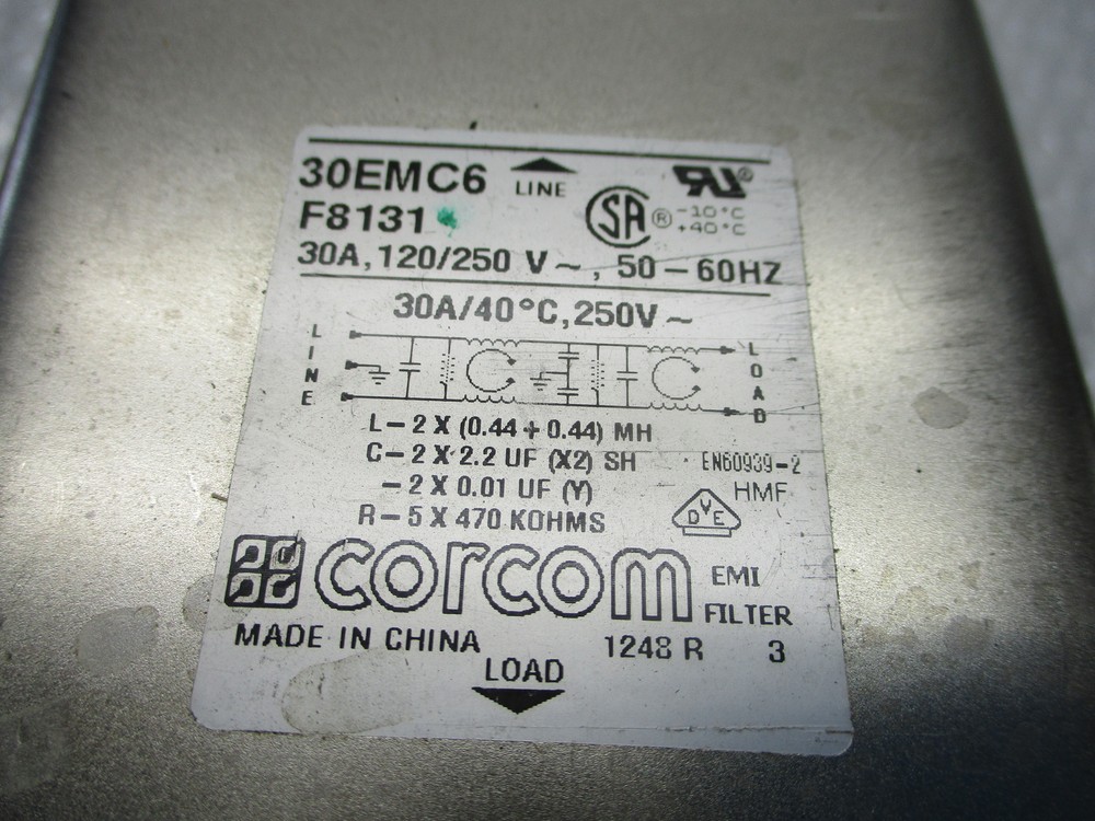 CORCOM 30FMC6 F8131 FILTER NSNP