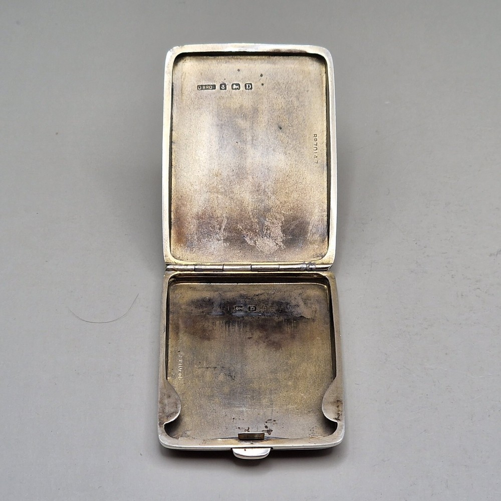 Sterling Silver Matchbook Case by D Bros 1928