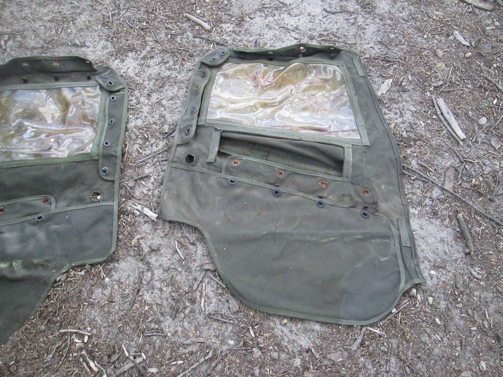 M422 M422A1 Mighty Mite door cover set jeep USMC