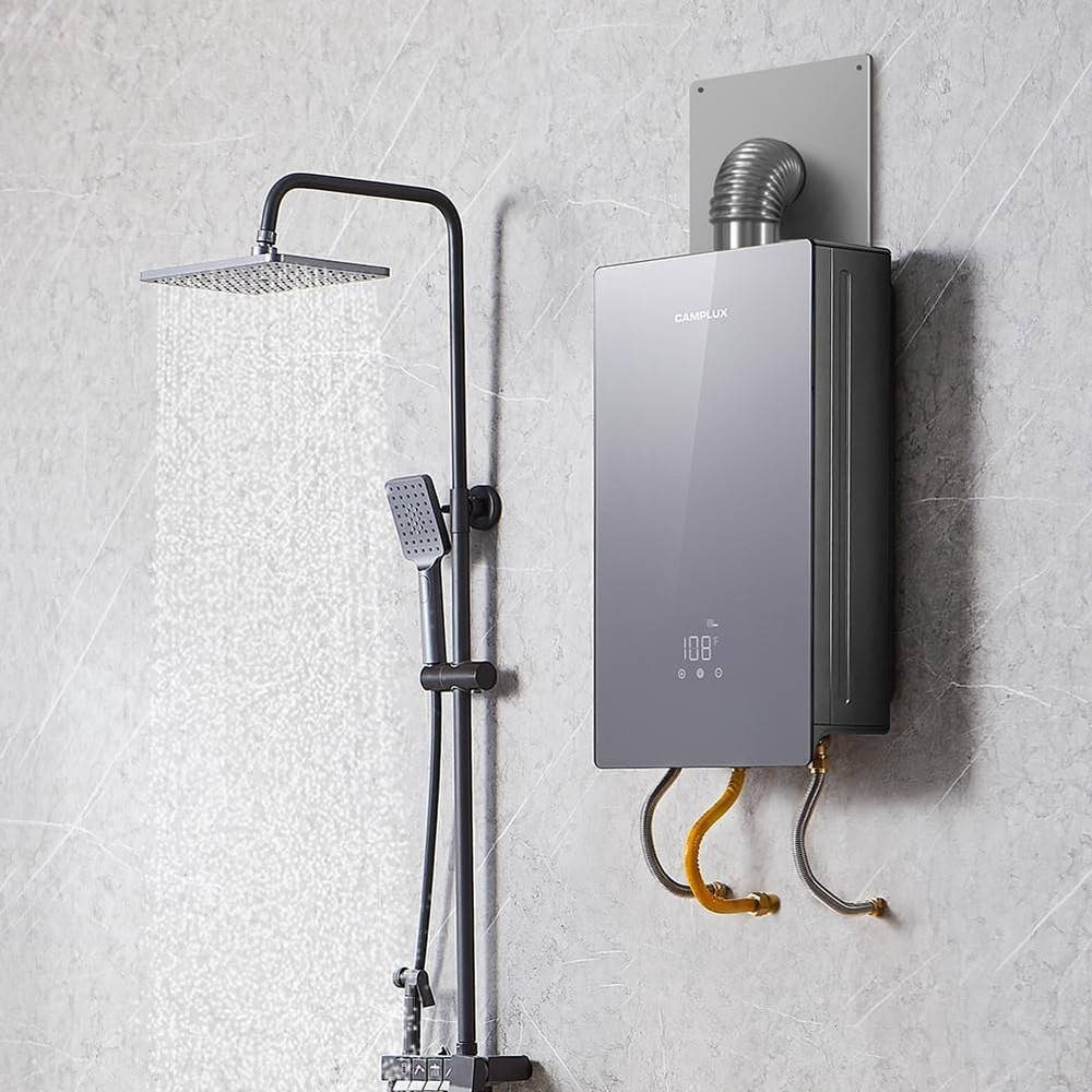 3.15" Stainless Steel Vent Wall Thimble for Indoor Gas Tankless Water Heater