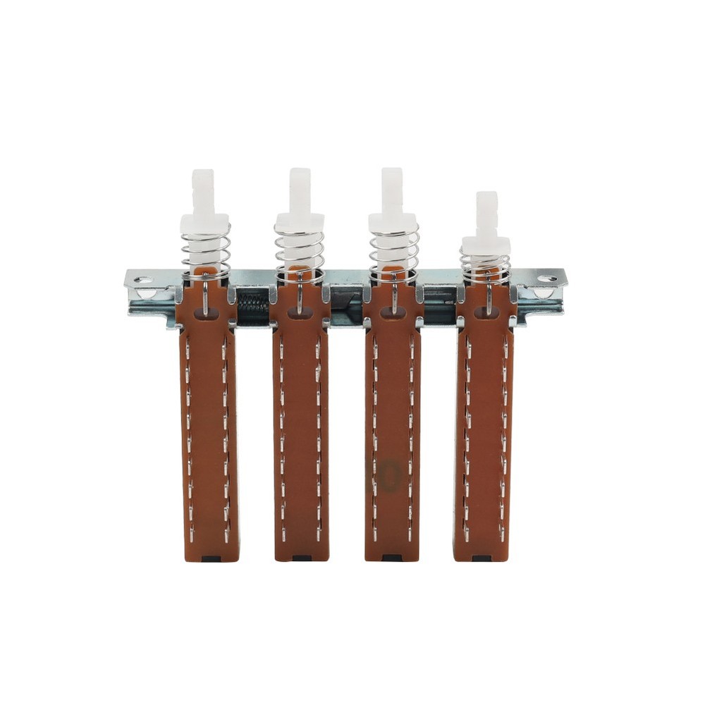 Interlock Push Button Switch Piano Type 18 Pin 4 Row