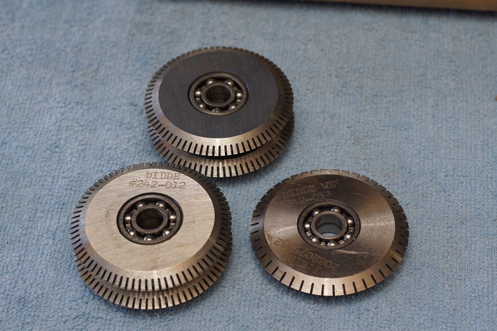 Didde Web Press Hex Type Perf Wheel Holders #319-592 (4-Holders)
