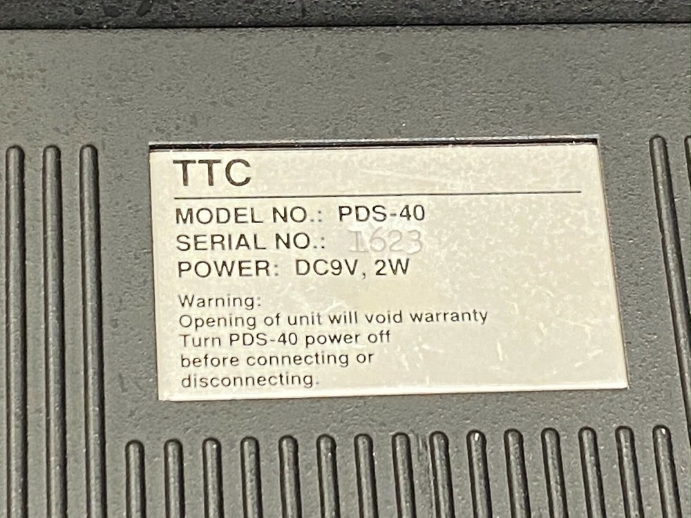 TTC Telecommunications Techniques Corp PDS-40 Protocol Data Scope