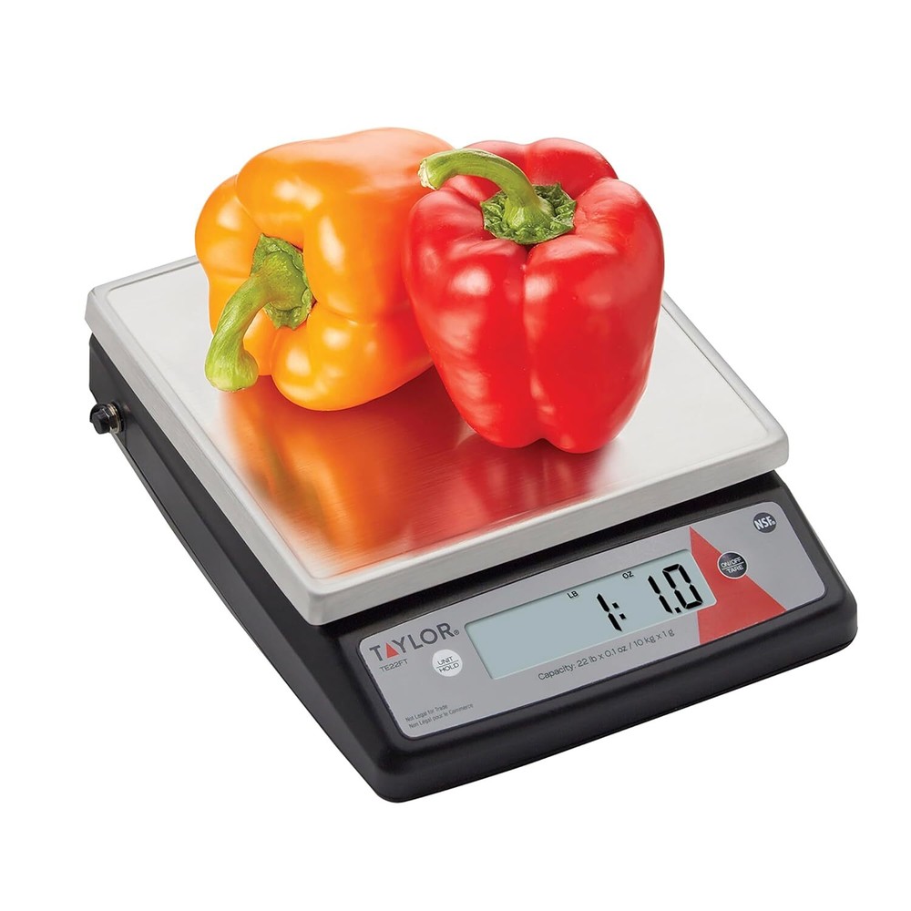 TE22FT 22-Pound Digital Portion Control Scale, Food Scale for Portion Control