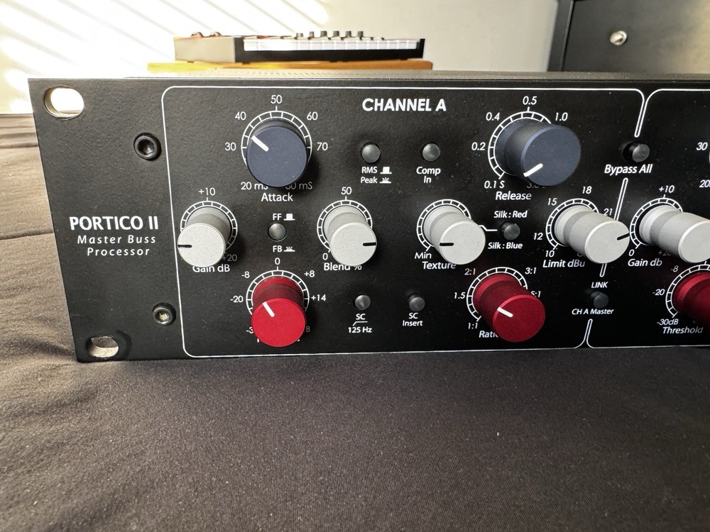 Rupert Neve Designs Portico II Master Buss Processor - Black