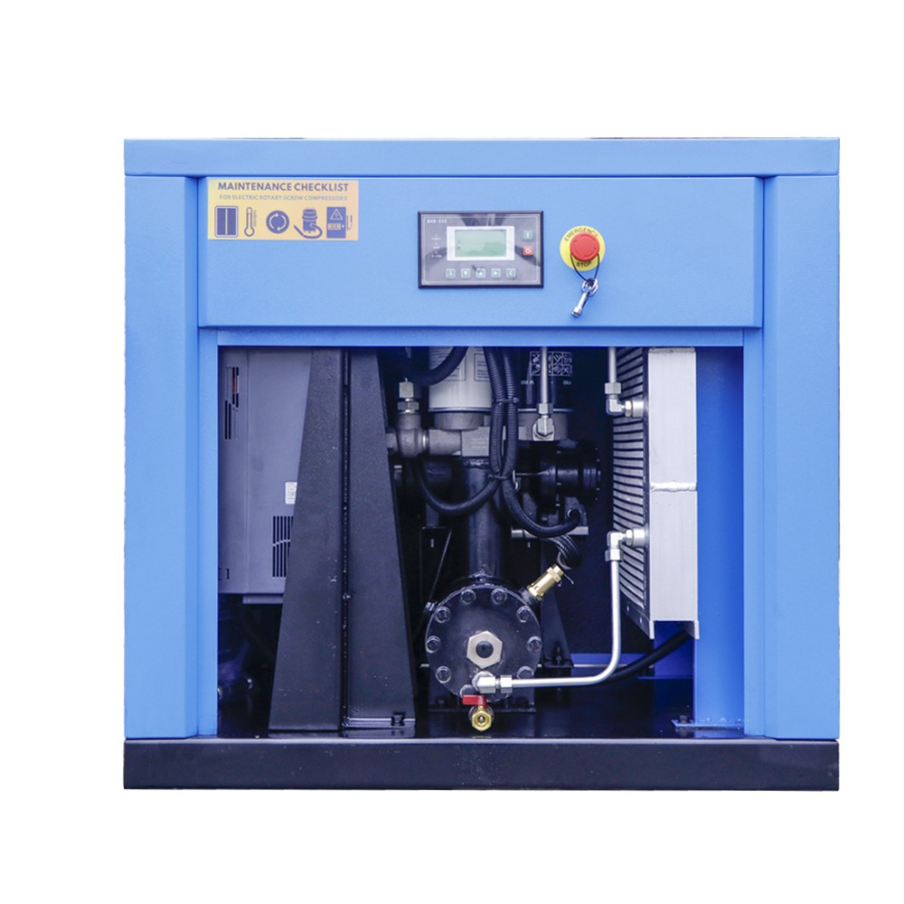 3Ph 460V Permanent Magnet Variable Frequency Drive Rotary Screw Air Compressor