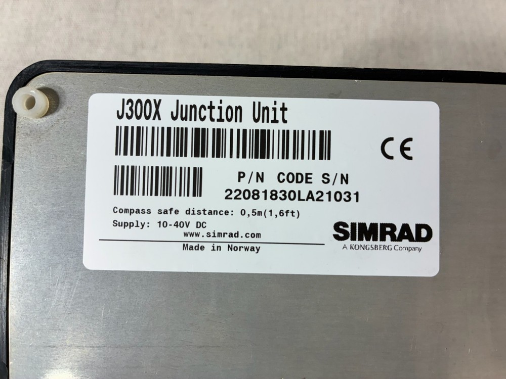 Simrad J300X Autopilot Course Computer TESTED/WARRANTY!