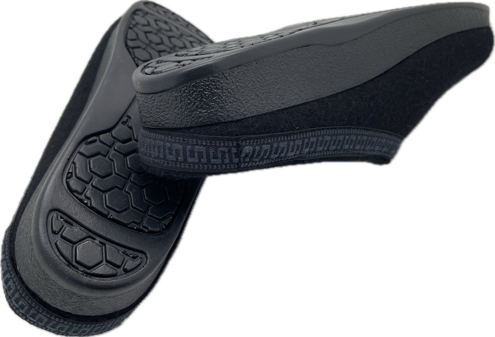 Stegmann Mens Wool Clogs Poly Sole Black Size 12