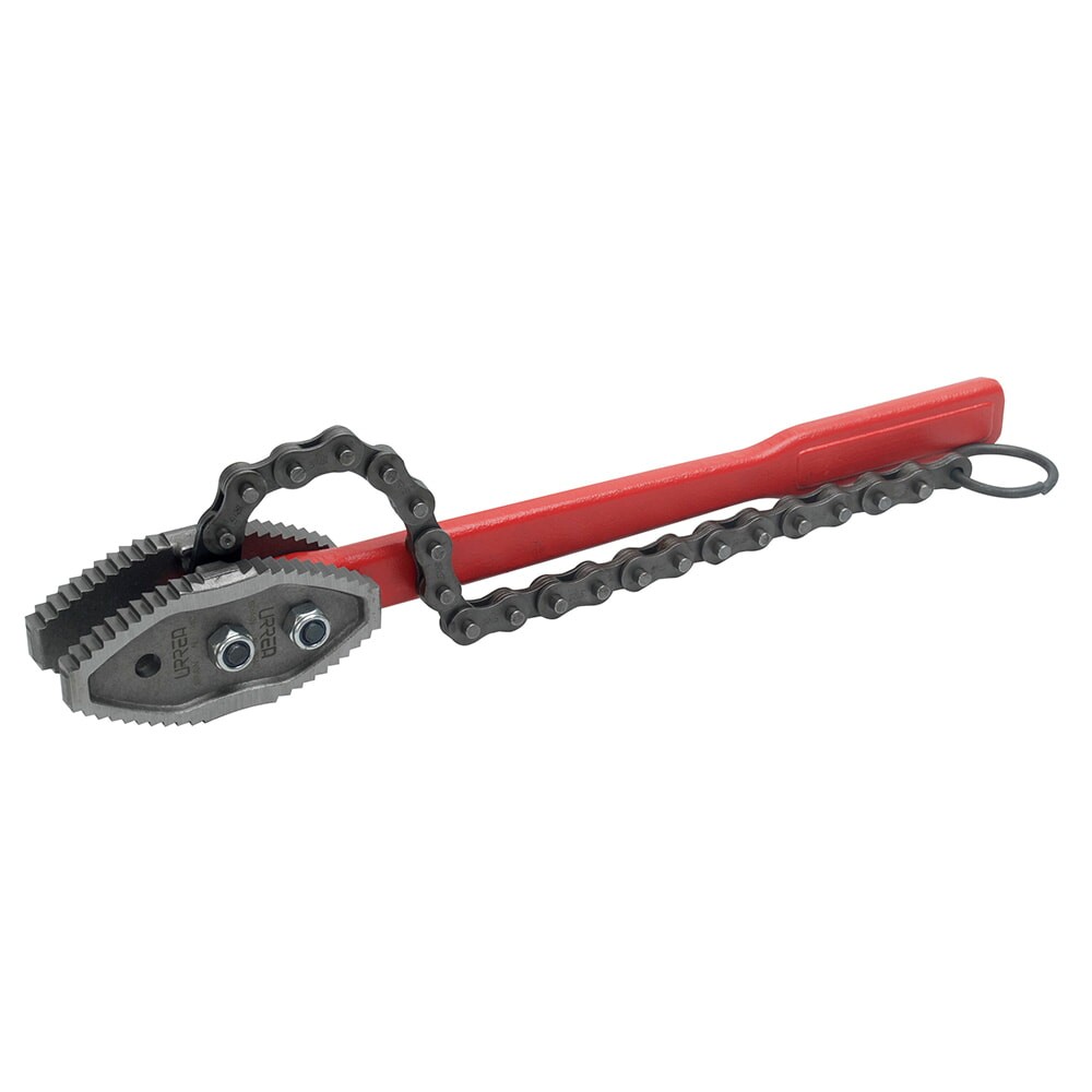 URREA 796C Reversible Chain Wrench Max. Pipe Capacity 4"