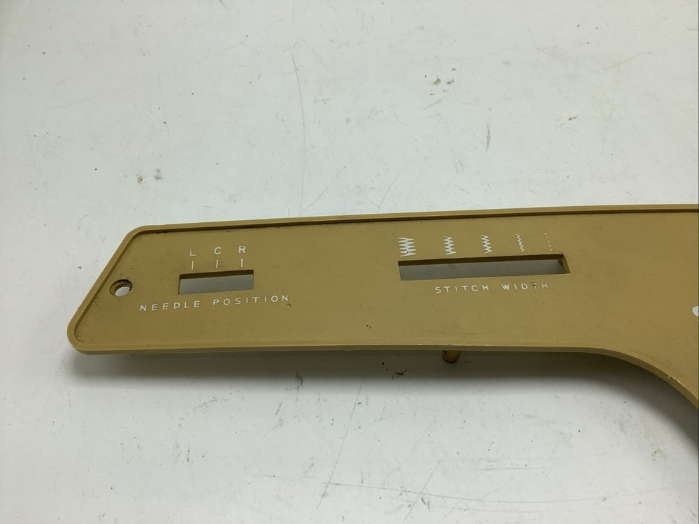 Singer Sewing Machine 237 Parts Front Face Cover Plate Panel