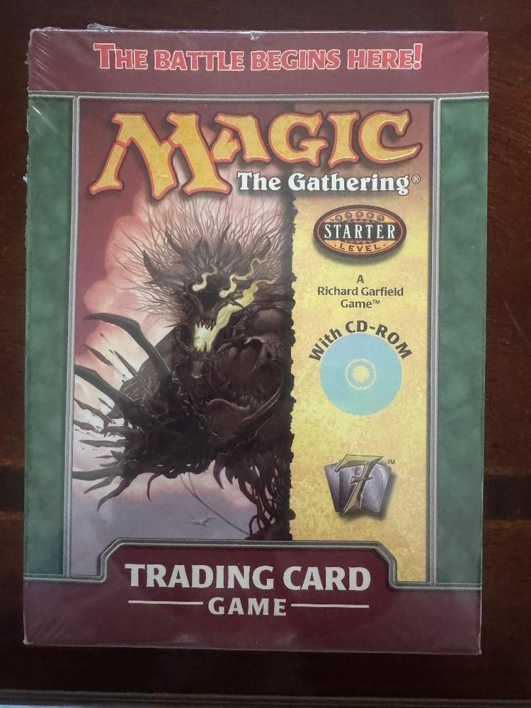 Magic The Gathering 7th Edition Starter Level with CD Rom Sealed