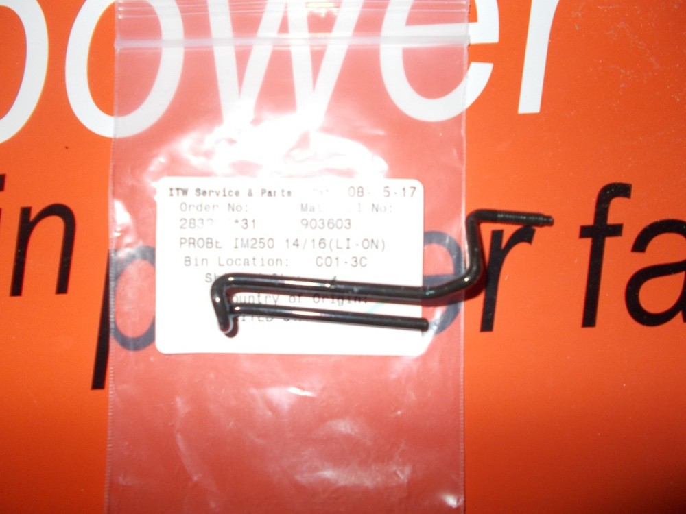 Paslode Part #  903603 PROBE IM250 14/16(LI-ON)