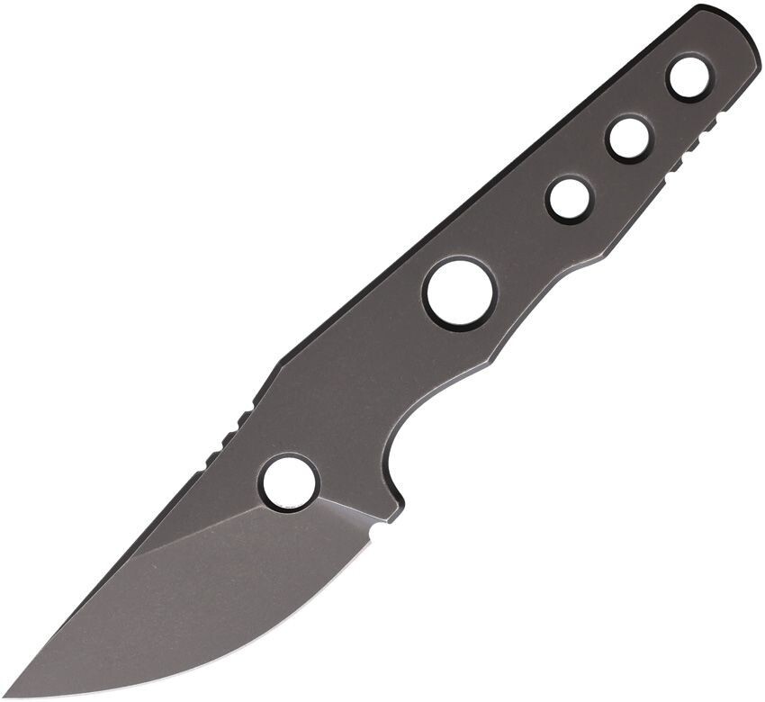 Petrified Fish Bison Fixed Blade 2.38" 14C28N Sandvik One Piece Construction