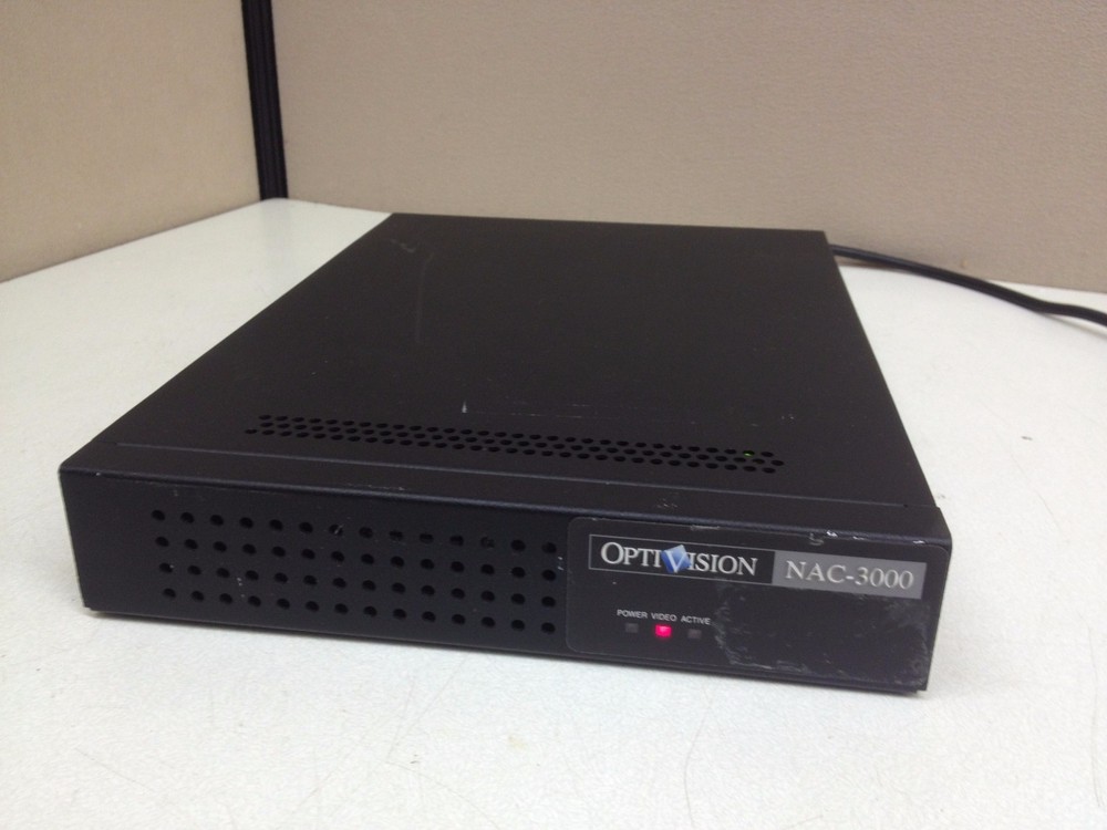Optivision NAC-3000 Live Streaming MPEG Video Server