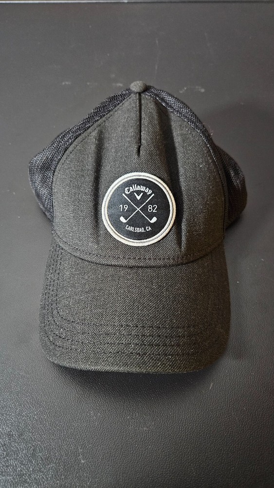 Callaway Carlsbad, CA 1982 Black Strapback Golf Hat