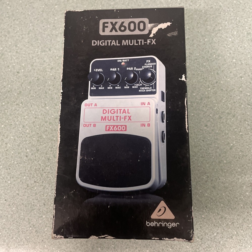 Behringer Fx600 Multi-Effector Electric Guitar Effecter