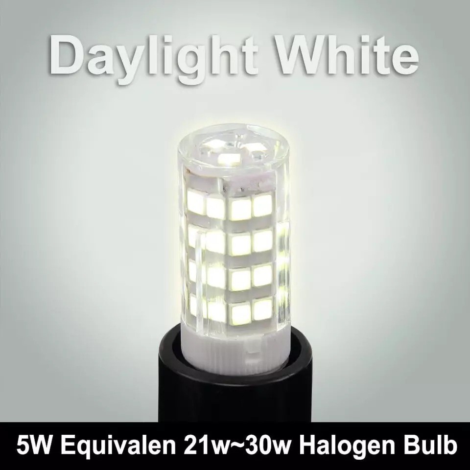 4-Pack 1156 LED Bulbs 12V/24V, Daylight White 6000K for RV and Marine Use