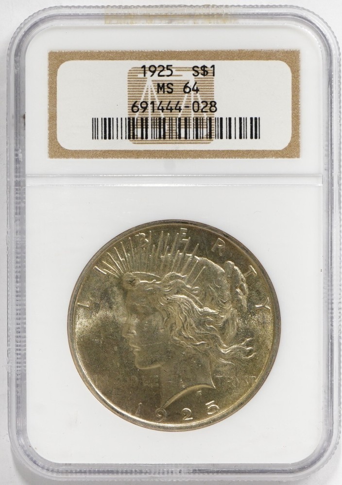 1925 (P) Peace Dollar NGC MS-64