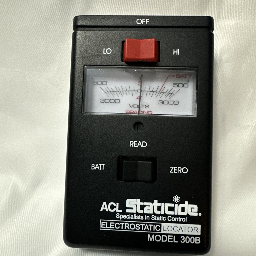 ACL 300B Precision Electrostatic Locator ESD Meter, Range: 1/2"-4" 