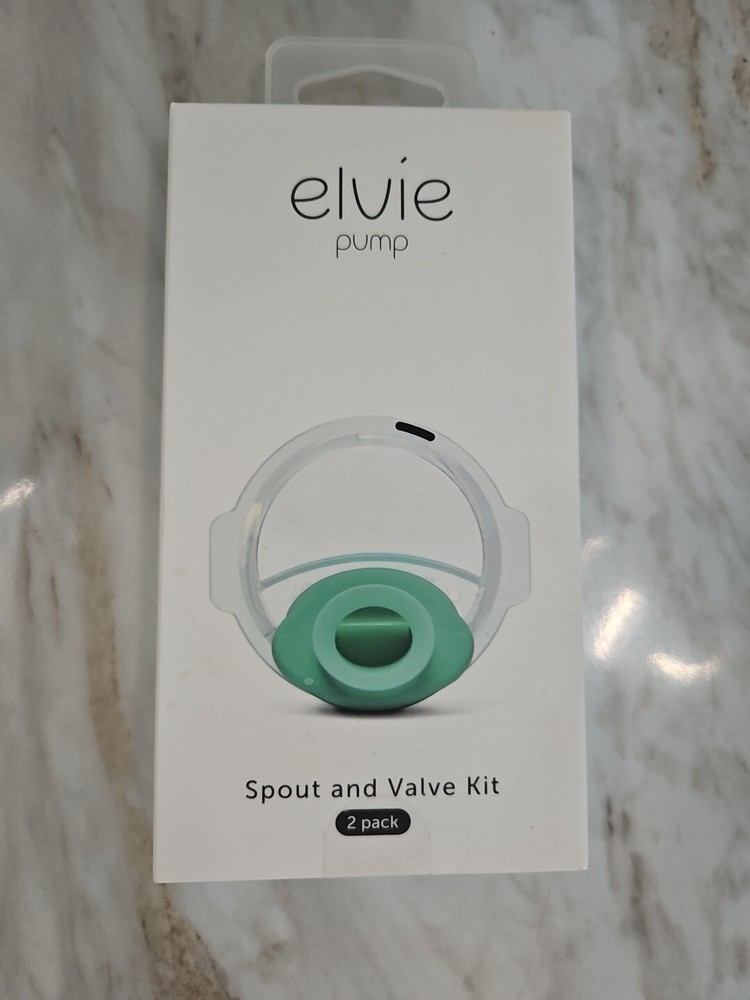 Elvie Pump Spout and Valve Kit (2 Pack) Teal